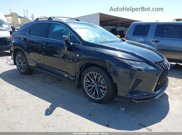 2T2YGMDA9LC044416 2020 LEXUS RX 450H Черный Передняя правая четверть