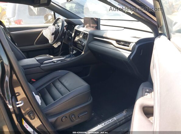 2T2YGMDA9LC044416 2020 LEXUS RX 450H Черный Вид салона спереди