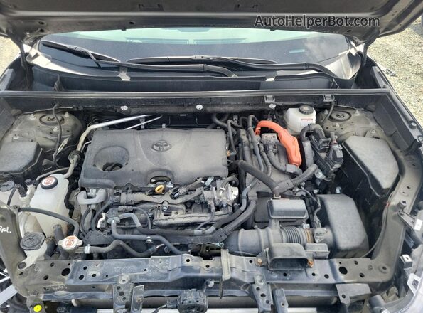 2T35WRFVXPW176393 2023 TOYOTA RAV4 Серый Вид подкапотного пространства