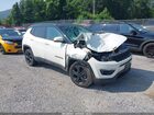2021 Jeep Compass Altitude 4x4 White vin: 3C4NJDBB3MT509680