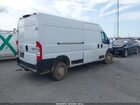 2024 Ram Promaster 2500 Tradesman High Roof 159 Wb W/pass Seat White vin: 3C6LRVDG3RE138215