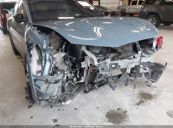 3FMTK4SX2PMA72569 2023 FORD MUSTANG MACH-E Gray Widok z przodu