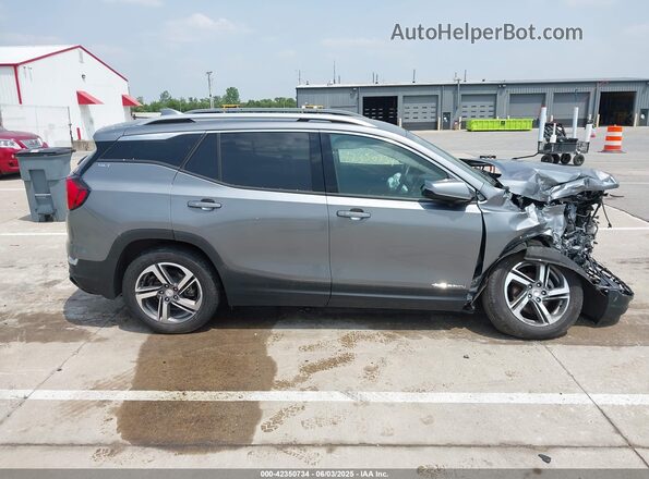 3GKALPEV8ML341619 2021 GMC TERRAIN Gray Widok wnętrza z tyłu