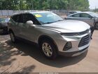 2021 Chevrolet Blazer Fwd 1lt Silver vin: 3GNKBBRA1MS576017