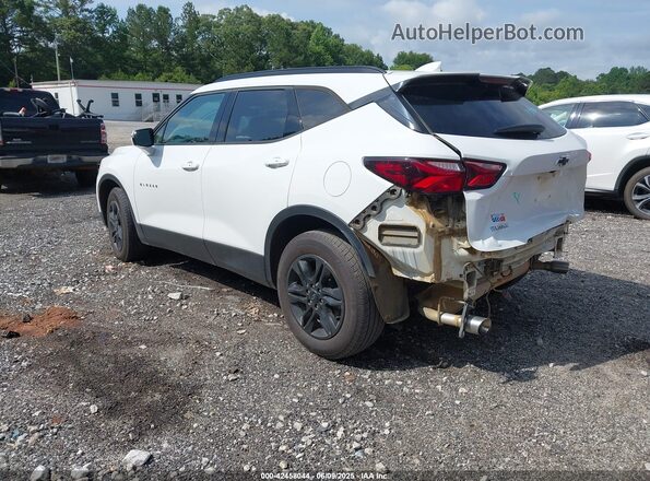 3GNKBCRSXMS518468 2021 CHEVROLET BLAZER Белый Задняя левая четверть