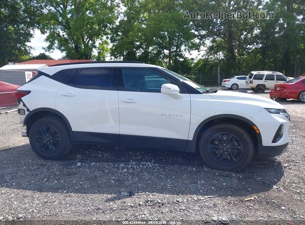 3GNKBCRSXMS518468 2021 CHEVROLET BLAZER Белый Вид щитка приборов