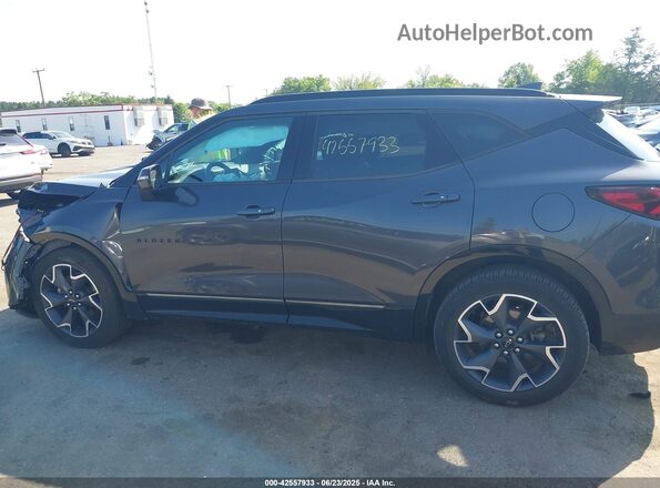 3GNKBERS6MS530290 2021 CHEVROLET BLAZER Серый Панорамный вид салона 360°