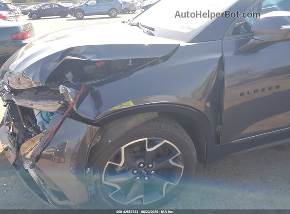 3GNKBERS6MS530290 2021 CHEVROLET BLAZER Серый Вид спереди