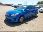 2021 Kia Rio S Синий vin: 3KPA24AD1ME426462