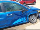 2021 Kia Rio S Синий vin: 3KPA24AD1ME426462