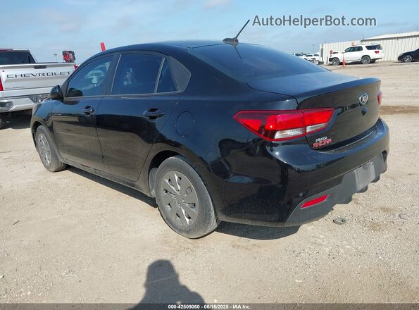 3KPA24AD4LE328069 2020 KIA RIO Black Հետևի ձախ