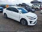 2022 Kia Rio S White vin: 3KPA24AD9NE458089