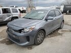 2020 Kia Rio Lx Gray vin: 3KPA25ADXLE347232
