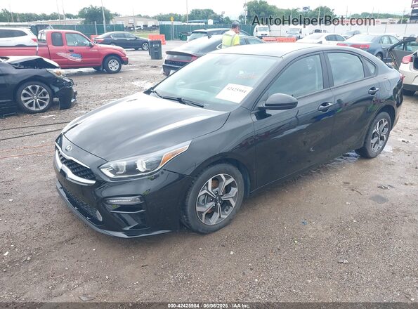 3KPF24AD4ME363086 2021 KIA FORTE Black წინა მარცხენა ხედი სამი მეოთხედიდან
