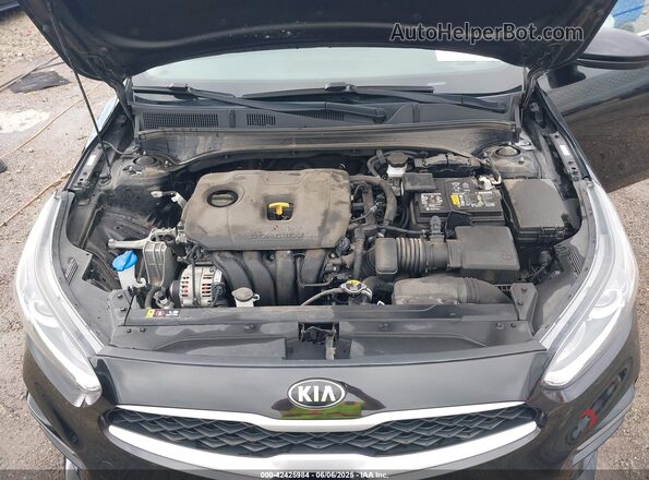3KPF24AD4ME363086 2021 KIA FORTE Black უკანა ხედი