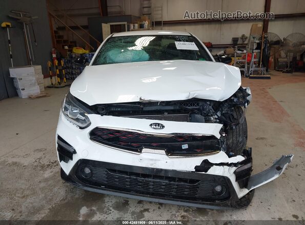 3KPF44AC2ME418099 2021 KIA FORTE White Вид щитка приладів