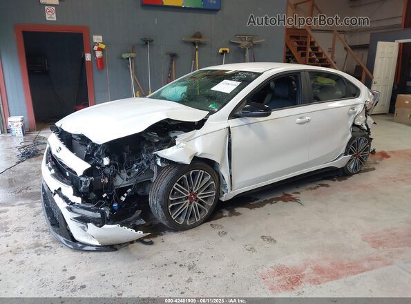 3KPF44AC2ME418099 2021 KIA FORTE White Передня ліва чверть
