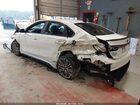 2021 Kia Forte Gt White vin: 3KPF44AC2ME418099