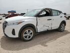 2021 Nissan Kicks S Белый vin: 3N1CP5BV5ML472690