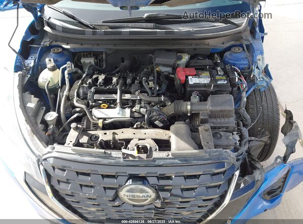 3N1CP5DV9ML477954 2021 NISSAN KICKS Синий Вид сзади