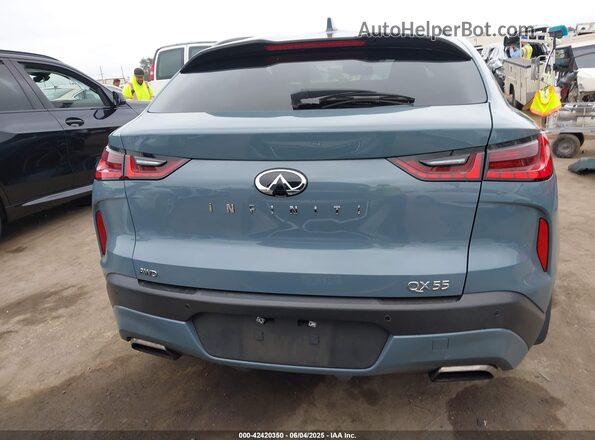 3PCAJ5JR5PF124353 2023 INFINITI QX55 Light Blue 