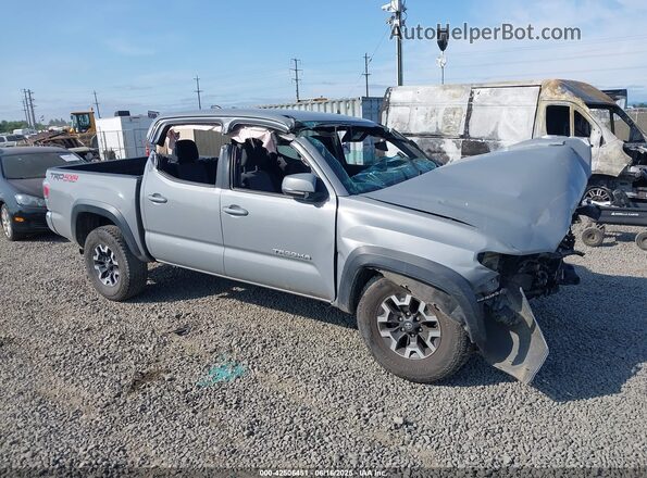 3TMCZ5AN0MM373858 2021 TOYOTA TACOMA Серый Передняя правая четверть