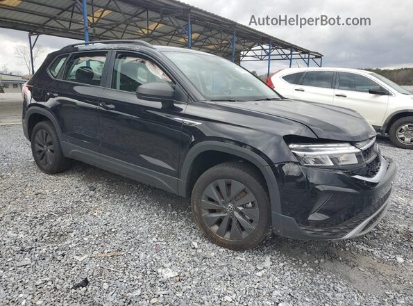 3VV5X7B25RM094543 2024 VOLKSWAGEN TAOS Черный Передняя правая четверть