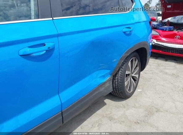 3VVEX7B22RM000201 2024 VOLKSWAGEN TAOS Синий Вид спереди