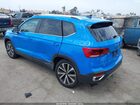 2024 Volkswagen Taos 1.5t Se Синий vin: 3VVEX7B22RM000201