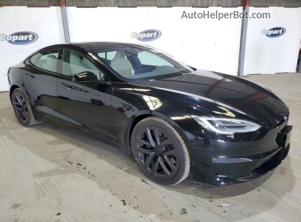 5YJSA1E68MF432125 2021 TESLA MODEL Black Vista frontal