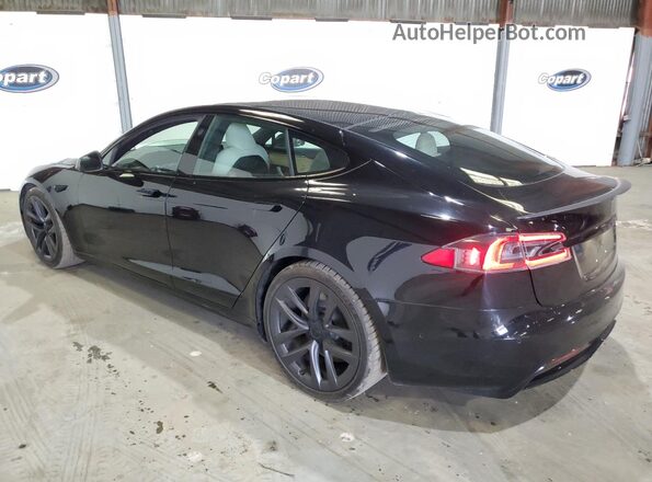5YJSA1E68MF432125 2021 TESLA MODEL Black Trasero derecho