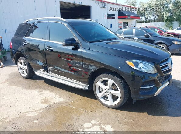 4JGDA5HB3JB172476 2018 MERCEDES-BENZ GLE 350 Black Передня права чверть