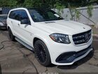 2018 Mercedes-benz Amg Gls 63 4matic White vin: 4JGDF7FE4JB023570