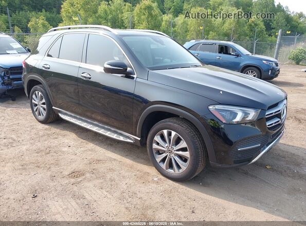 4JGFB4KB7LA027894 2020 MERCEDES-BENZ GLE 350 Черный Передняя правая четверть