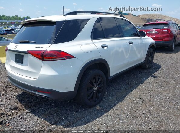4JGFB4KB8LA052884 2020 MERCEDES-BENZ GLE White უკანა მარჯვენა
