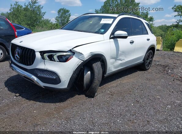4JGFB4KB8LA052884 2020 MERCEDES-BENZ GLE White წინა მარცხენა ხედი სამი მეოთხედიდან