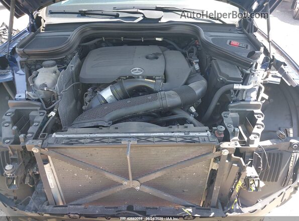 4JGFB4KBXLA237762 2020 MERCEDES-BENZ GLE 350 Синий Вид сзади