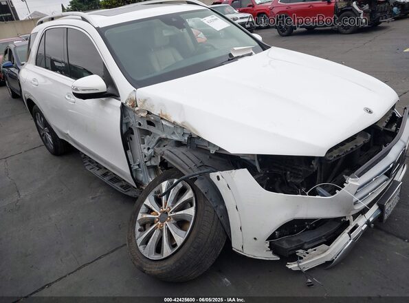 4JGFB4KE7LA033642 2020 MERCEDES-BENZ GLE 350 Белый Передняя правая четверть