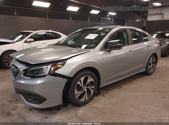 4S3BWAB67L3016228 2020 SUBARU LEGACY Silver Przód lewy