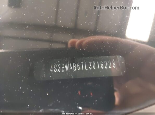 4S3BWAB67L3016228 2020 SUBARU LEGACY Silver 
