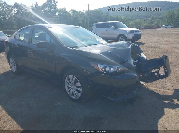 4S3GKAB65M3605975 2021 SUBARU IMPREZA Черный Передняя правая четверть