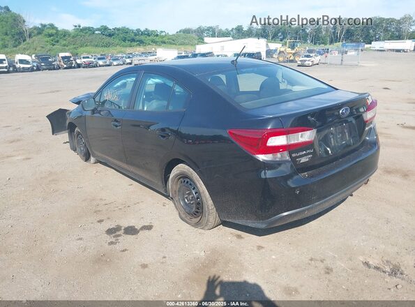 4S3GKAB65M3605975 2021 SUBARU IMPREZA Черный Задняя левая четверть