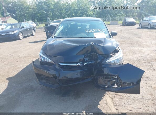 4S3GKAB65M3605975 2021 SUBARU IMPREZA Черный Вид спереди