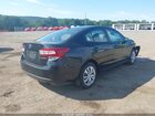 2021 Subaru Impreza Sedan Черный vin: 4S3GKAB65M3605975