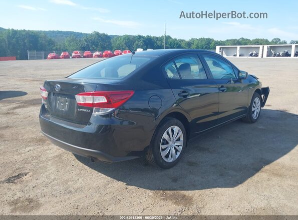 4S3GKAB65M3605975 2021 SUBARU IMPREZA Черный Задняя правая четверть