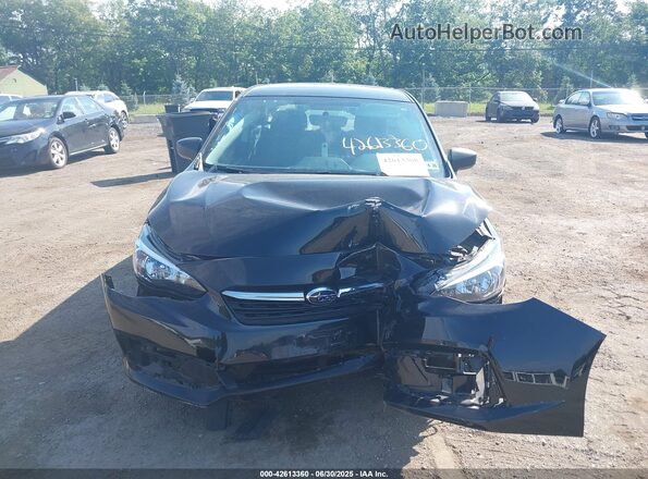 4S3GKAB65M3605975 2021 SUBARU IMPREZA Черный Вид задней части салона
