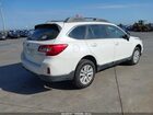 2017 Subaru Outback 2.5i (cvt) White vin: 4S4BSAAC6H3390397