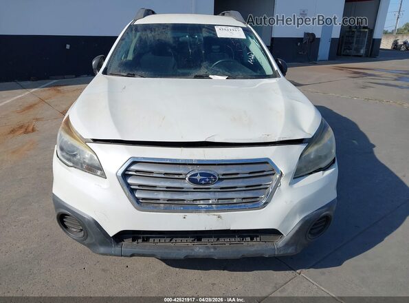 4S4BSAAC6H3390397 2017 SUBARU OUTBACK White Vista del cuadro de instrumentos