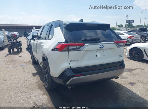 4T3E6RFV7NU083912 2022 TOYOTA RAV4 HYBRID White Հետևի ձախ