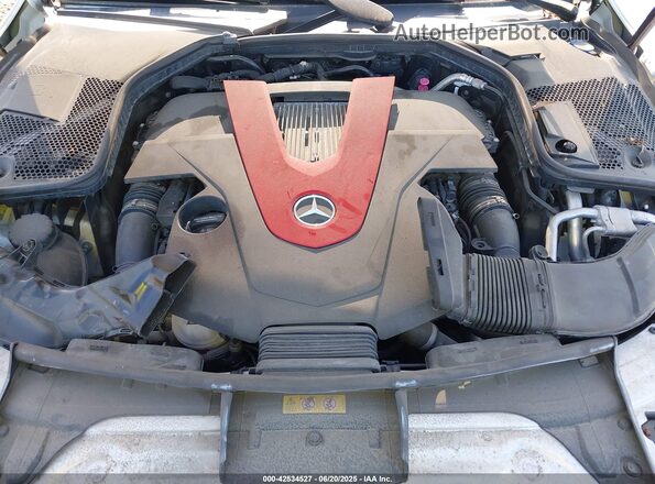 55SWF6EB6HU185222 2017 MERCEDES-BENZ AMG C 43 White Вид ззаду